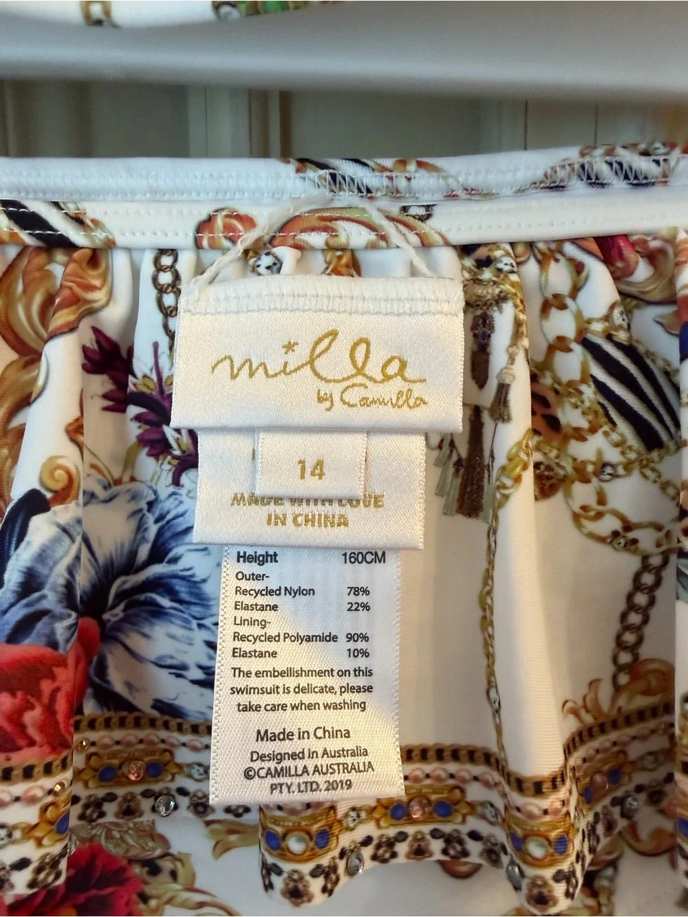 Camilla never worn